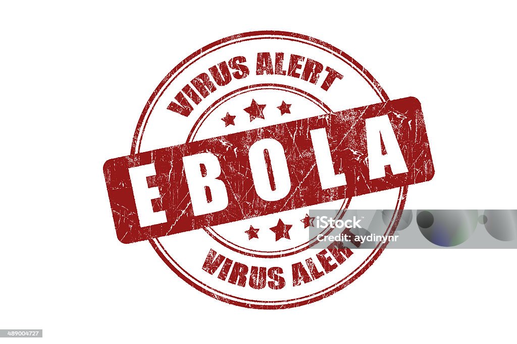 Ebola - Lizenzfrei Abzeichen Stock-Foto