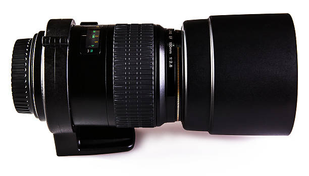 istock Lens macro with collar and hood 489005870