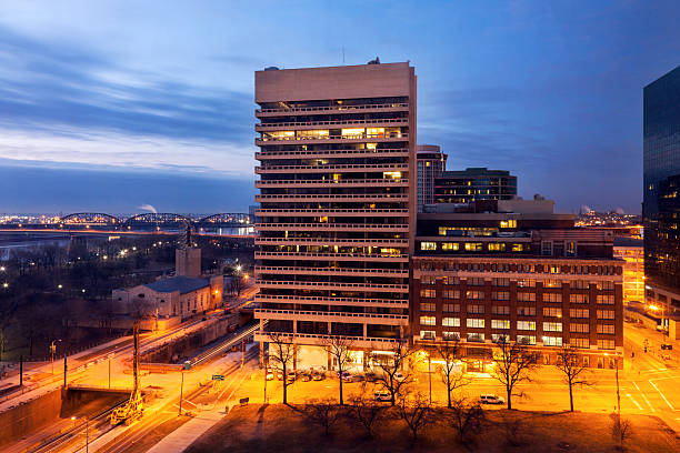 istock Architecture of St. Louis at sunrise 489009174