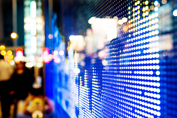 istock Stock market price display 489013420