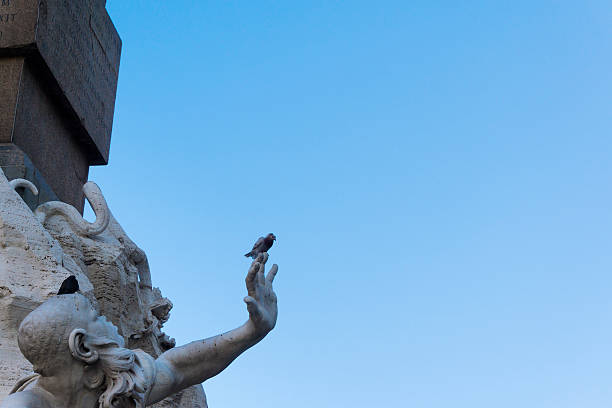 istock Fountain of the four rivers, Rome 489033400