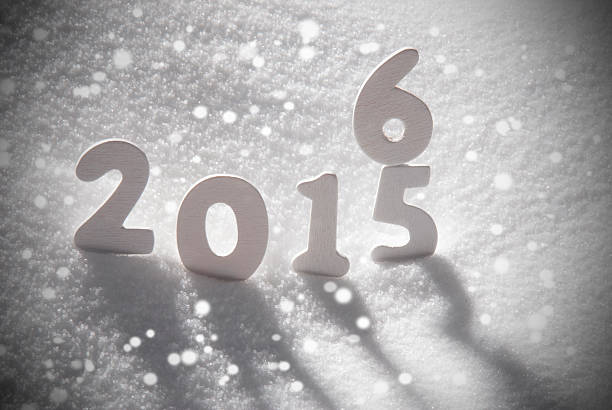 istock White Christmas Word 2016 2015 On Snow, Snowflakes 489037132