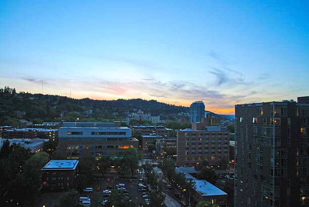 istock Portland Oregon West Hills Sunset 489039806