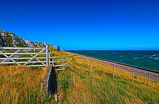 istock Samphire Hoe Tower English countryside coastline 489041648