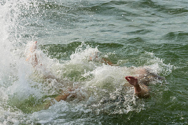 Swimmer stock photo