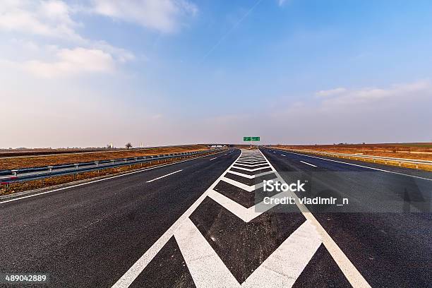 Asphalt Road Stock Photo - Download Image Now - Abstract, Asphalt, Blue