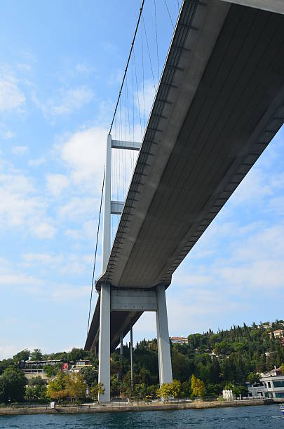 Bosphorus Bridge Istanbul stock photo