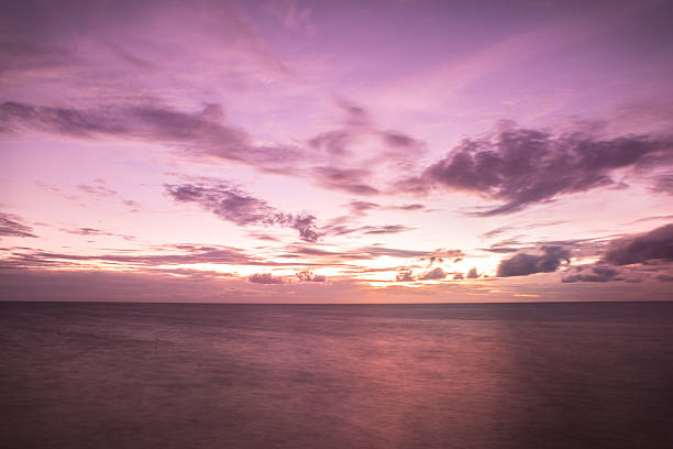 istock Beautiful sunset over the ocean. Natural composition. 489045446