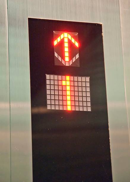 Elevator Indicator stock photo