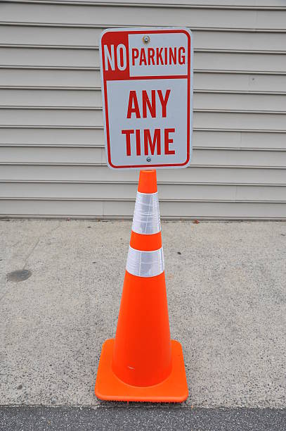 istock No Parking Any Time Sign 489076186