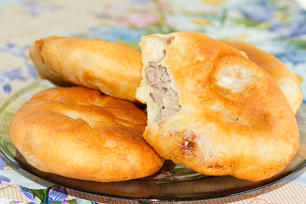 istock Belyashi - Russian fried meat pies 489077342