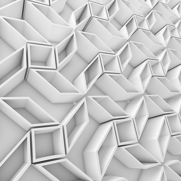 istock Geometric color abstract polygons pattern, as wallpaper for room 489078488