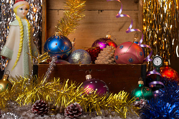 istock Composition Merry Christmas and Happy New Year 489080168