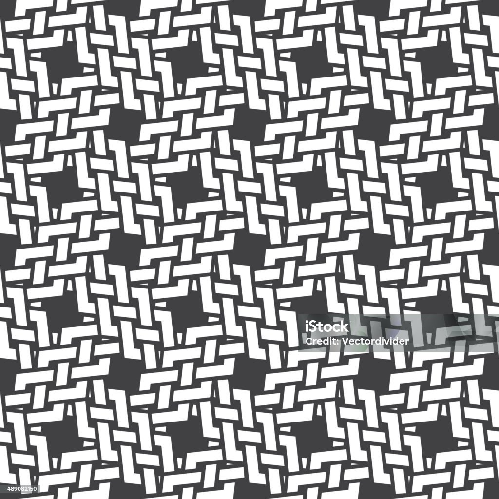 Geometric Pattern Cable Screen Seamless Pattern Of Cable Network Stock Illustration - Download Image ...