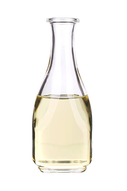 istock Glass bottle for oil or vinegar. 489082849