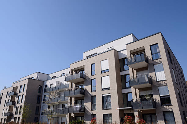 istock Apartment houses 489084511