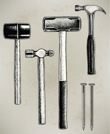 Hammers - Construction Tools, Sledge, Claw, Ball Peen