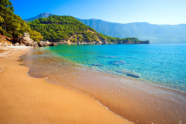 costa do mediterrâneo - província de antália imagens e fotografias de stock