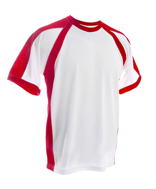 istock white and red T-shirt 489085558