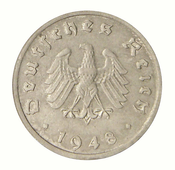 istock Ten reichspfennig 1948 489085796