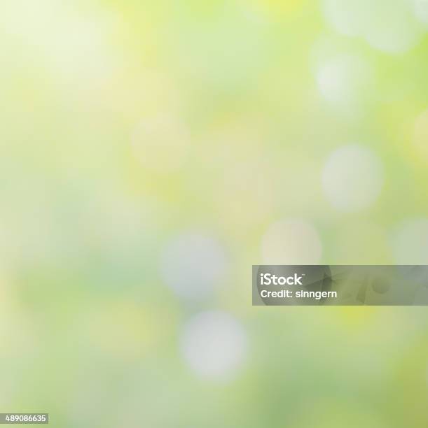 Beautiful Blur Natural Background In Yellow And Green Stock Photo - Download Image Now