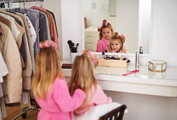 istock Their imagination took them to the beauty salon 489087049