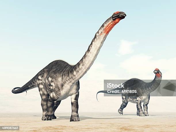 Foto de Dinosaur Apatosaurus e mais fotos de stock de Animal - Animal, Brontossauro, Ciência