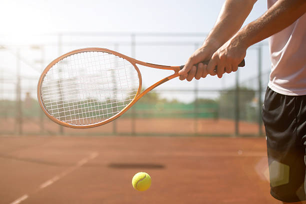istock Young man playing tennis 489088898