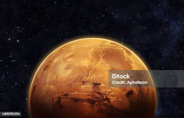 Planet Mars Stock Photo - Download Image Now - Planet - Space, Mercury - Planet, Venus - Planet