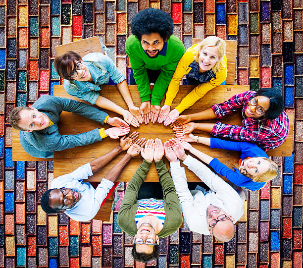 istock Diversity People Charity Giving Lend Unity Group Concept 489090624
