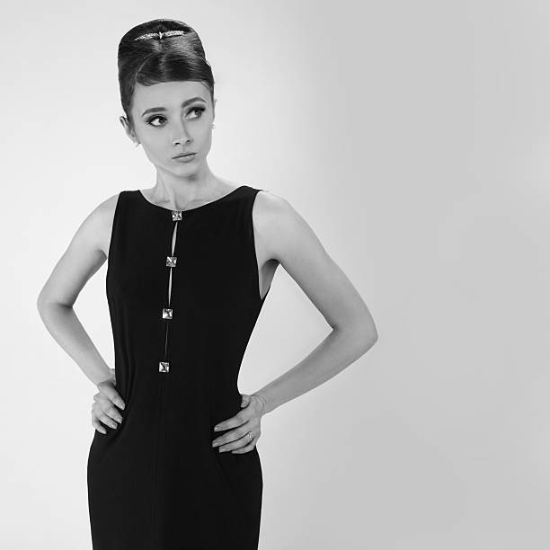 istock beautiful young woman in retro style 489111772
