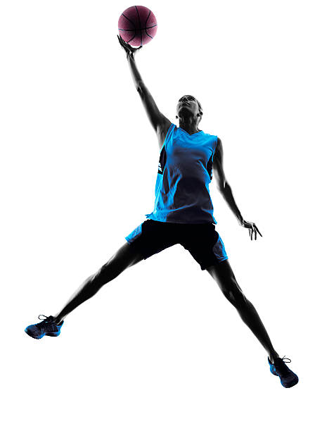 istock woman basketball player silhouette 489116236