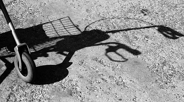 istock shadow of Walker to help older people to walk 489116564