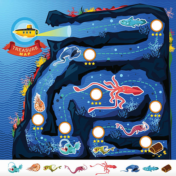 Treasure Map Computer 400+ Treasure Map Game Stock Photos, Pictures & Royalty-Free Images ...