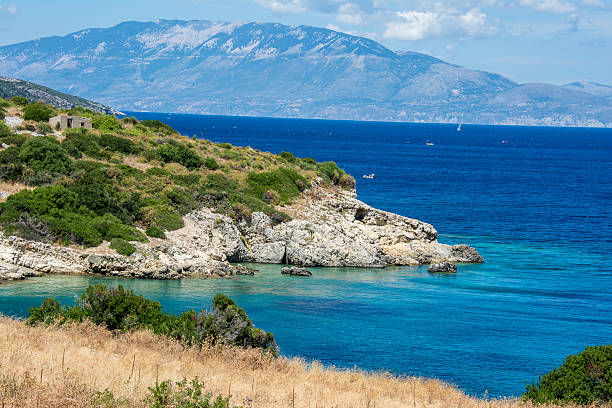 istock Coastline of Zakynthos, Greece 489117450