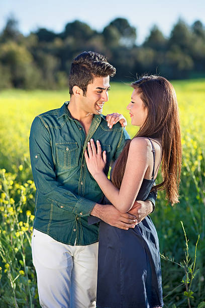 Young couple in love.