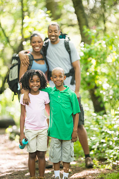 istock Family Hiking 489120717