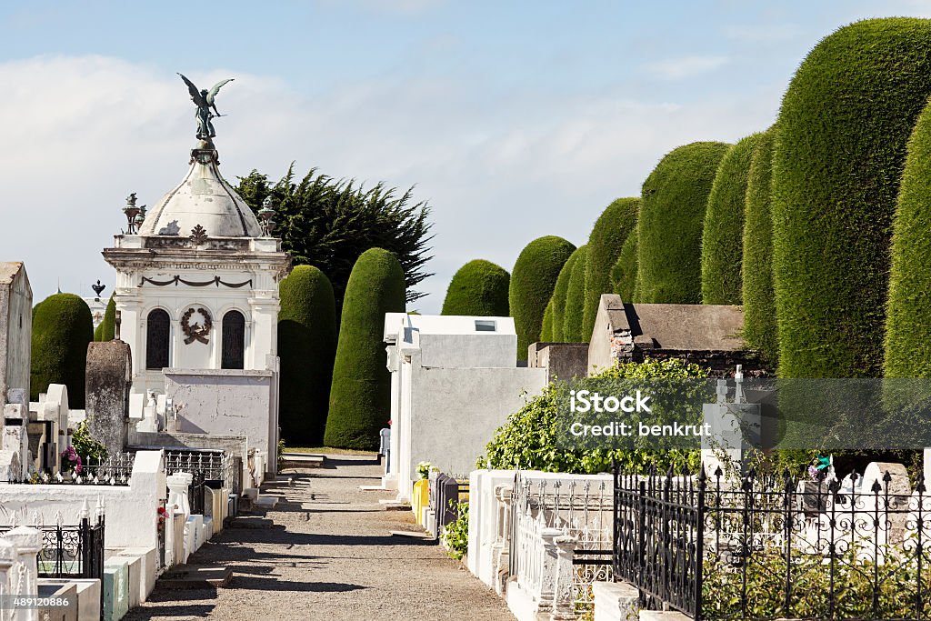 Friedhof von Punta Arenas - Lizenzfrei Friedhof Stock-Foto
