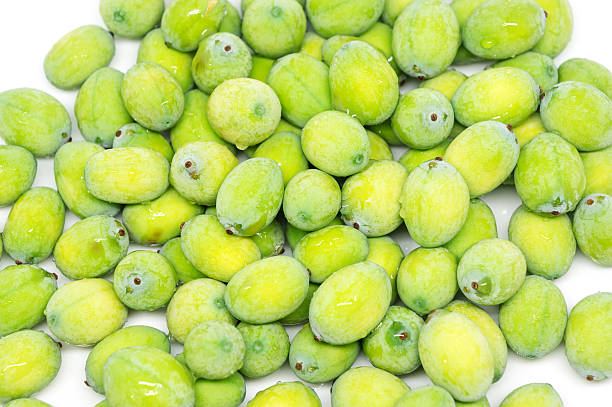 istock The green lotus seeds. 489121612