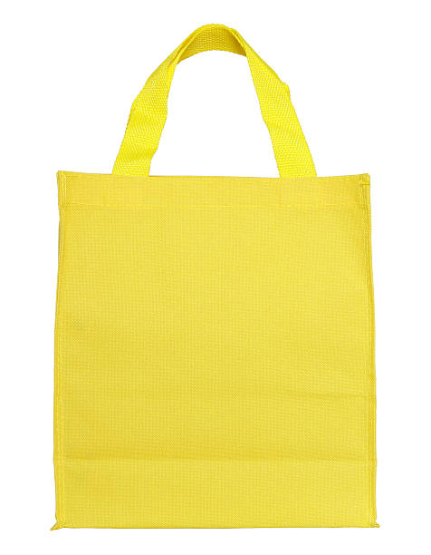 istock yellow canvas shopping bag 489124605