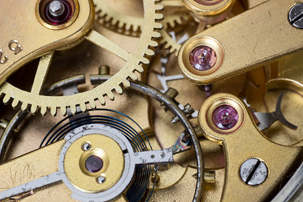 istock Pocket watch mechanism macro photo 489141574