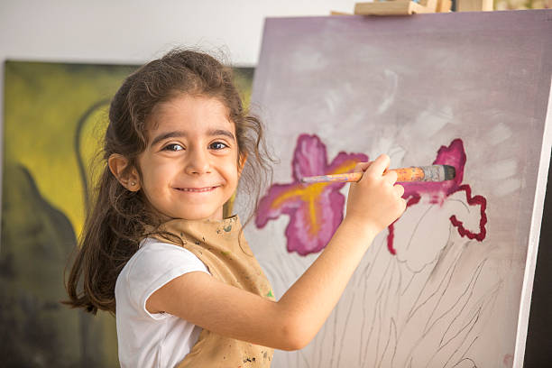 istock Painter Young Girl Artist 489144430