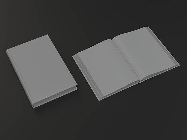 istock Mockup of the book with a white cover 489146756