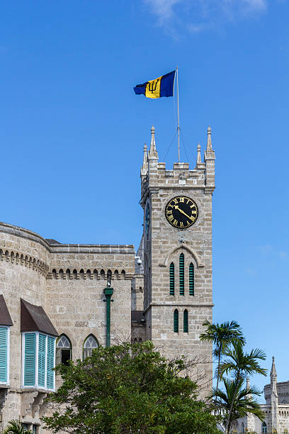 Parliament in Barbados stock photo