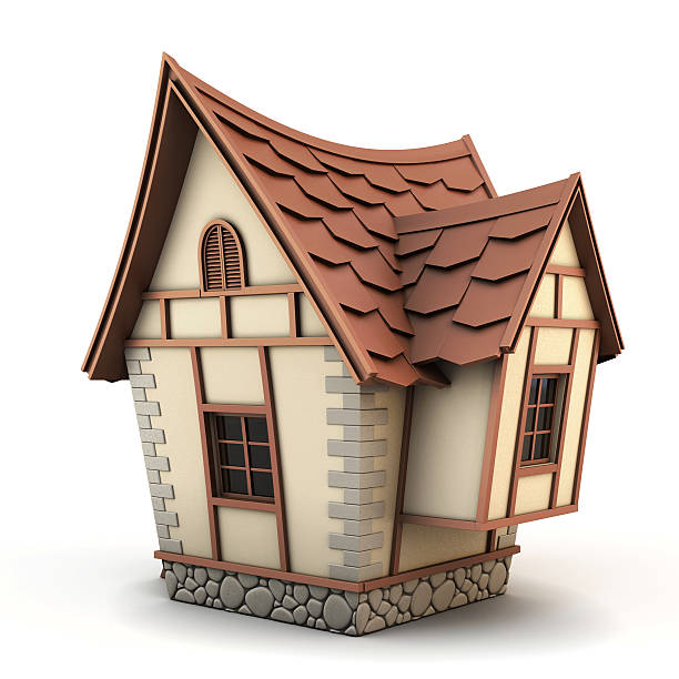 istock 3D Illustration of a House 489151076