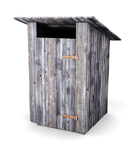 istock Wooden toilet 489151380