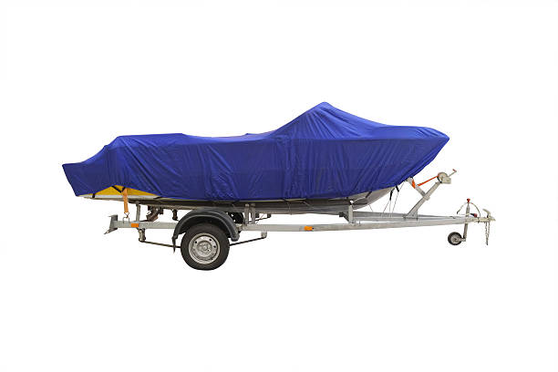 istock the boat on the trailer 489152772
