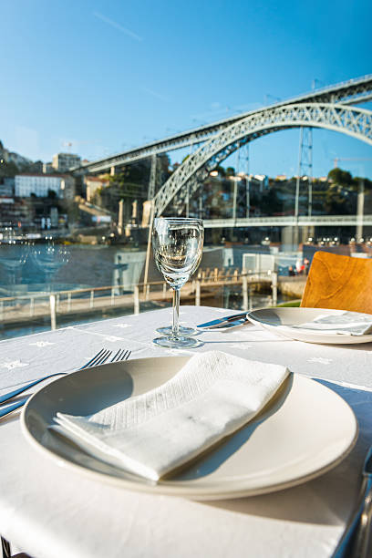 istock Restaurant on Douro in Porto 489153382