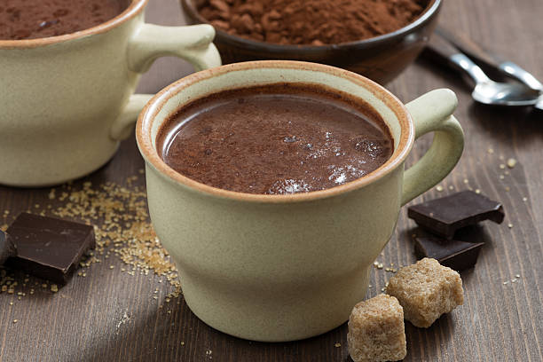 istock cup of hot chocolate and sugar cubes 489175522