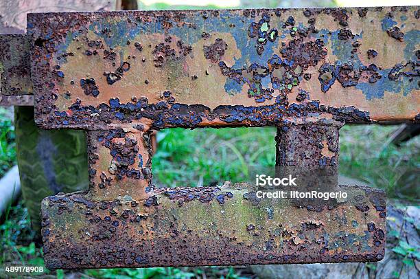 Rusty Bumper Stock Photo - Download Image Now - 2015, Abandoned, Behind